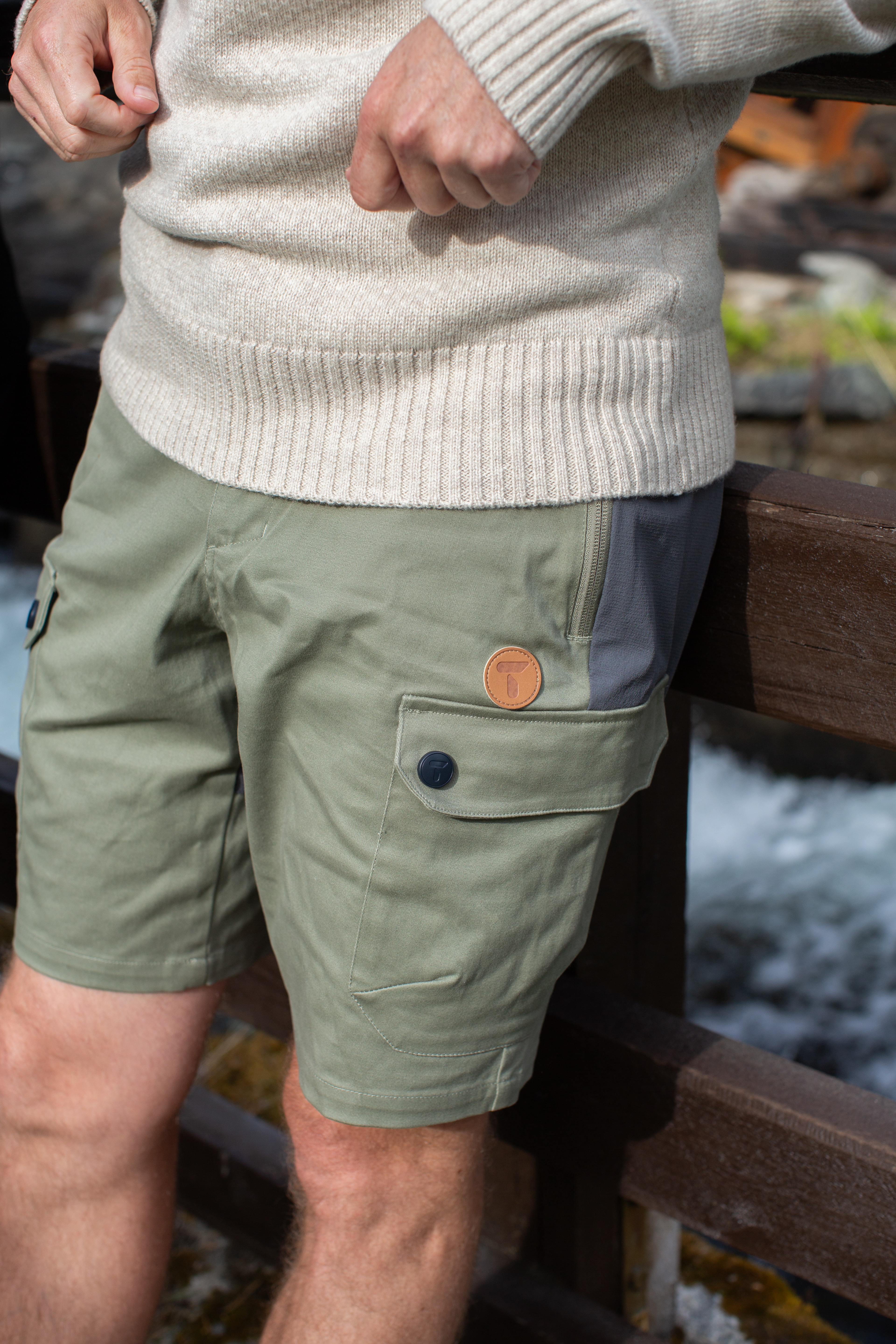 Tufte Hazel Hiking Shorts Herre<br>Komfort og funksjon i ett!