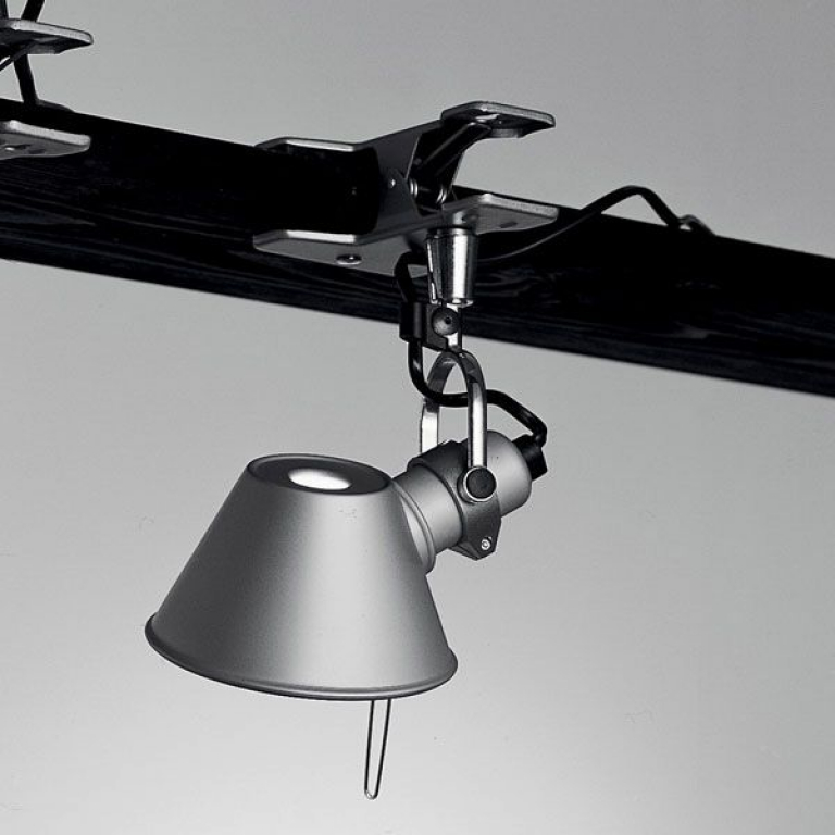 Artemide Tolomeo Pinza klemlamp retrofit
