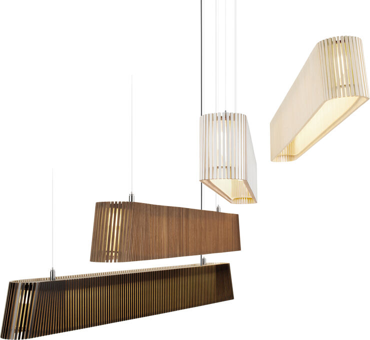 Secto Owaldo 7000, Pendel Walnut