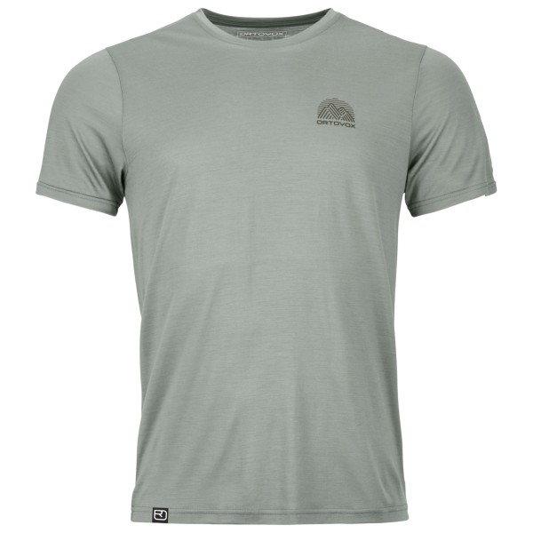 Ortovox - 120 Cool Tec Mountain Stripe T-Shirt - Haut en mérinos