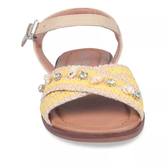 Sandales JAUNE LOVELY SKULL