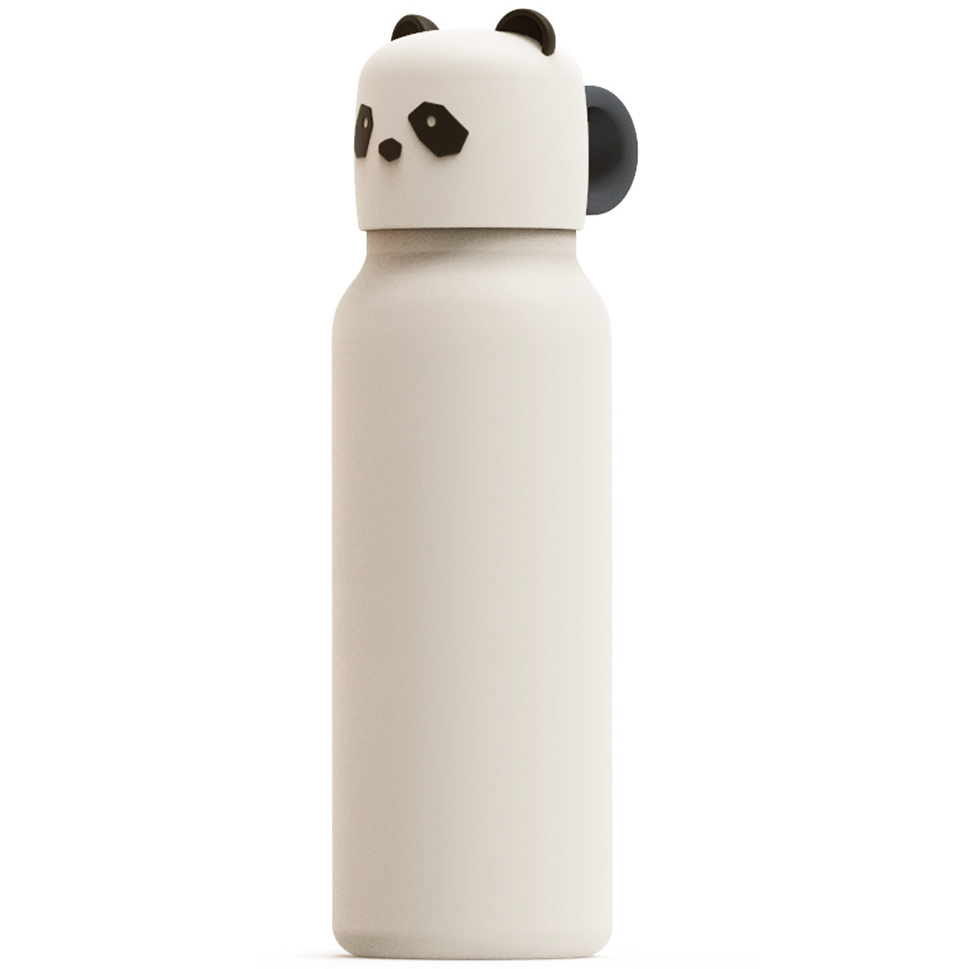 liewood rvs thermosfles falk - panda - 350 ml