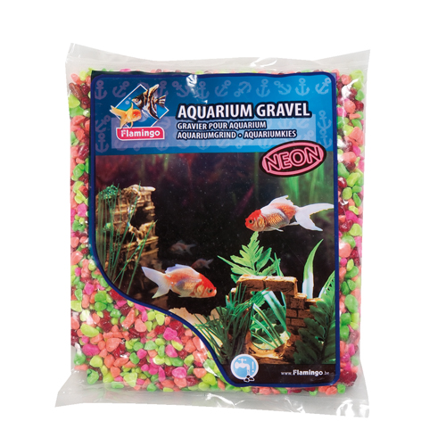 KF GRAVEL CORES NEON SORTIDAS 1 KG