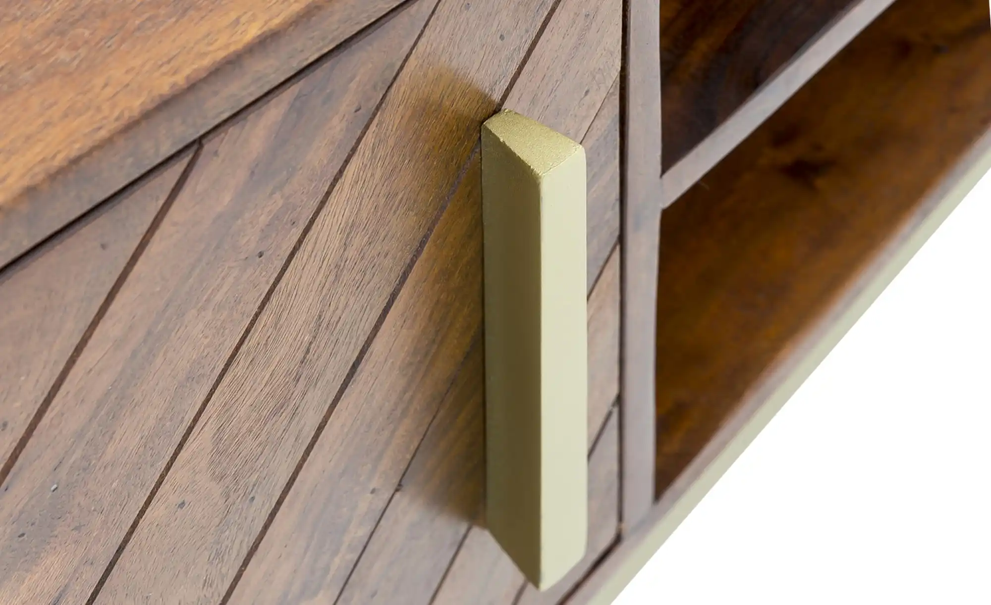 TV-Lowboard aus Massivholz Calatria