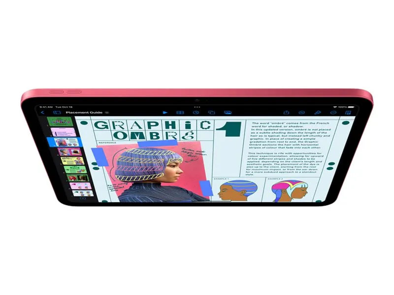 Apple 10.9-inch iPad Wi-Fi   Cellular - 10. generation - tablet - 64 GB - 10.9