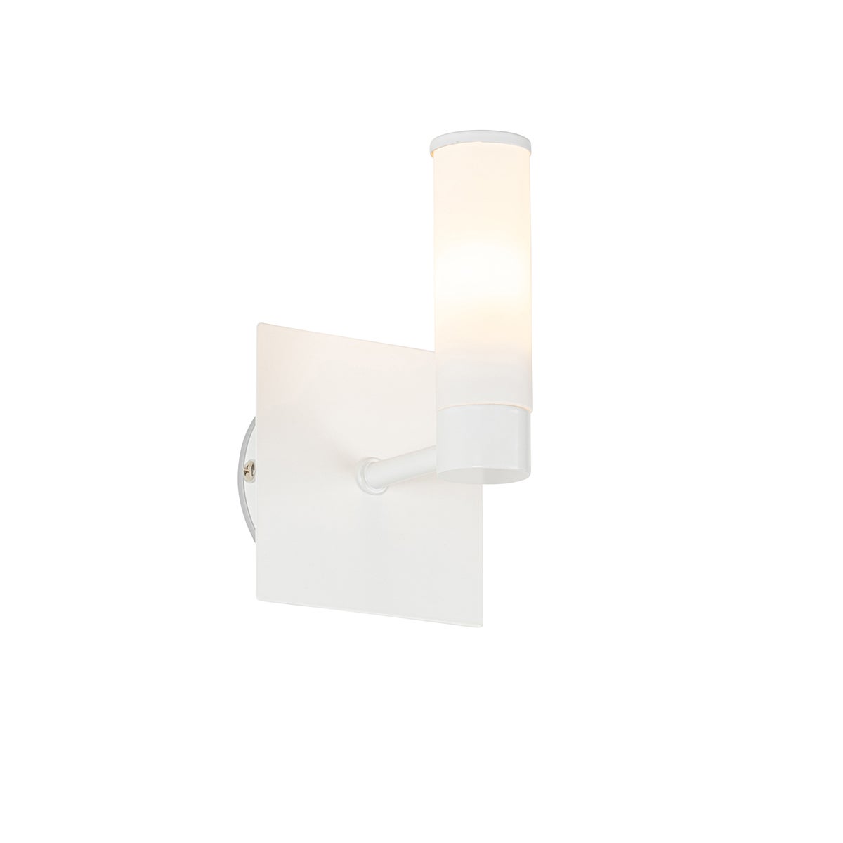 Moderne badkamerwandlamp, wit, IP44 - Bad