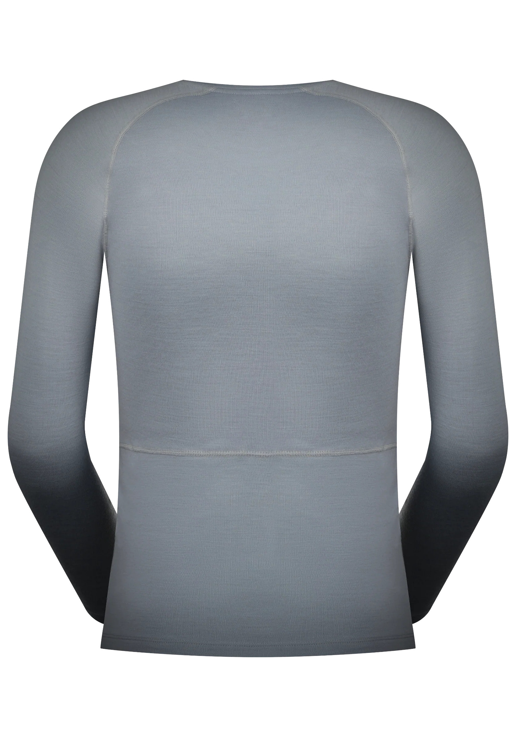 Rotauf Herren-Longsleeve Eco Merino 200 Sky