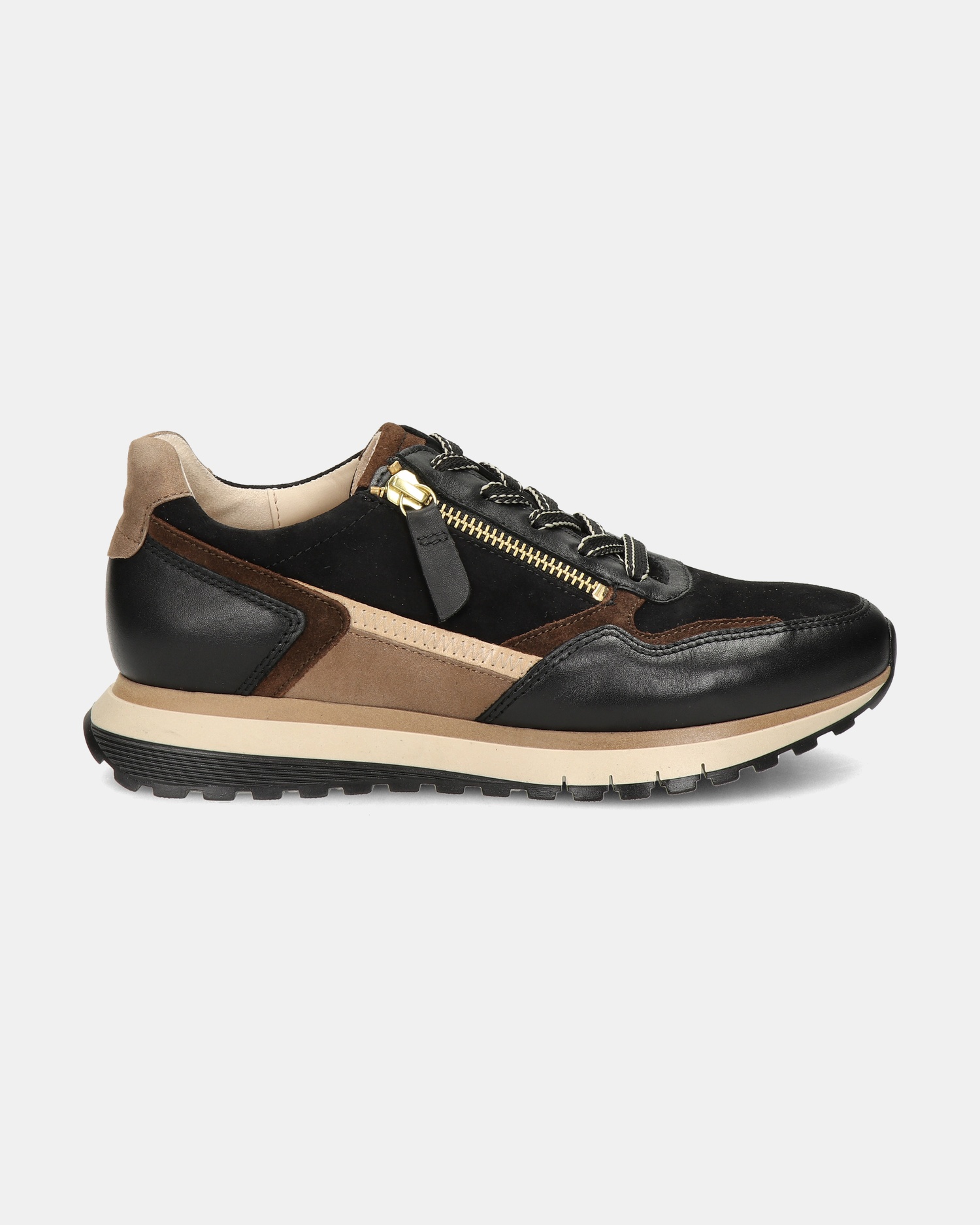 Gabor Lage sneakers  - zwart