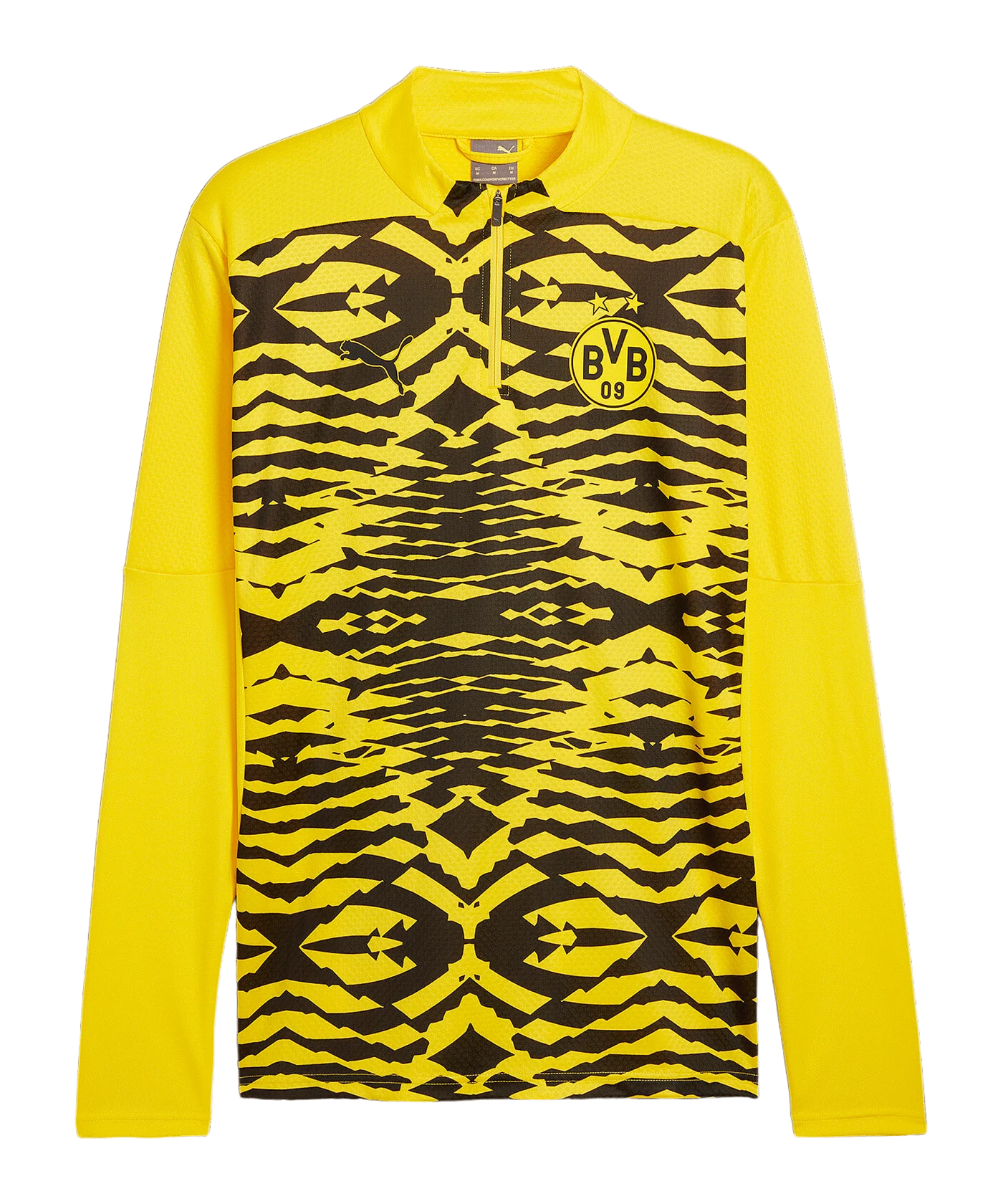 PUMA BVB Dortmund Prematch Sweatshirt 2024/2025 Gelb F01