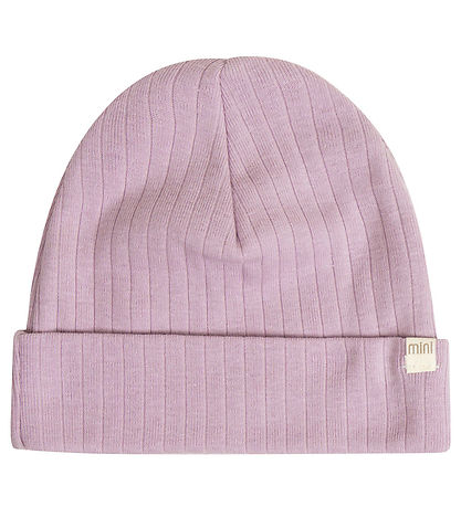 Minimalisma Mütze - Rib - Nein - Lilac