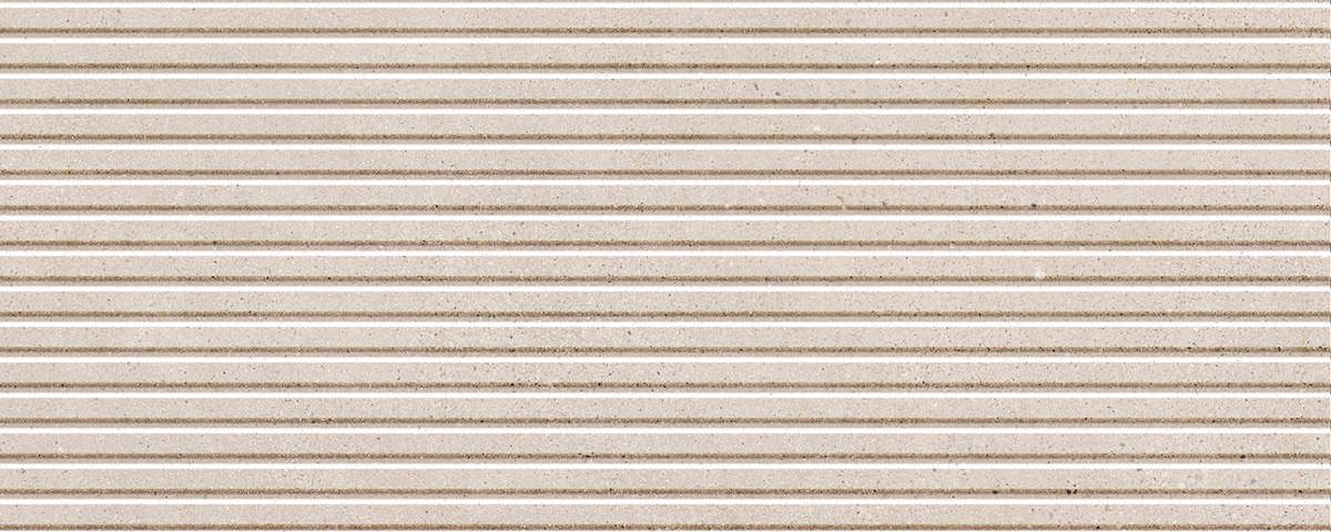 Jabo Borneo Sand wandtegel streep 30x75cm gerectificeerd