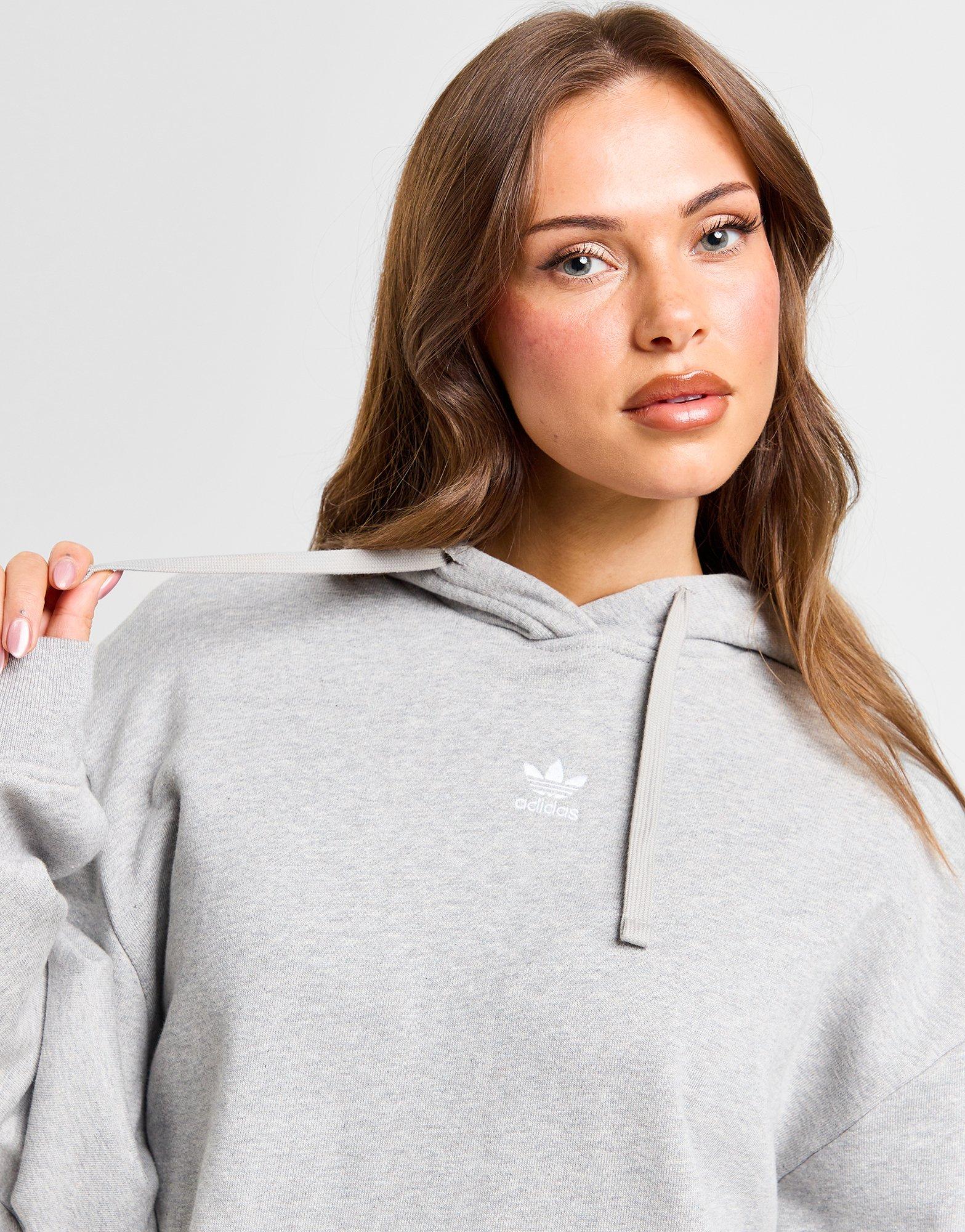 adidas Originals Sweat-shirt à capuche ample molleton Essentials