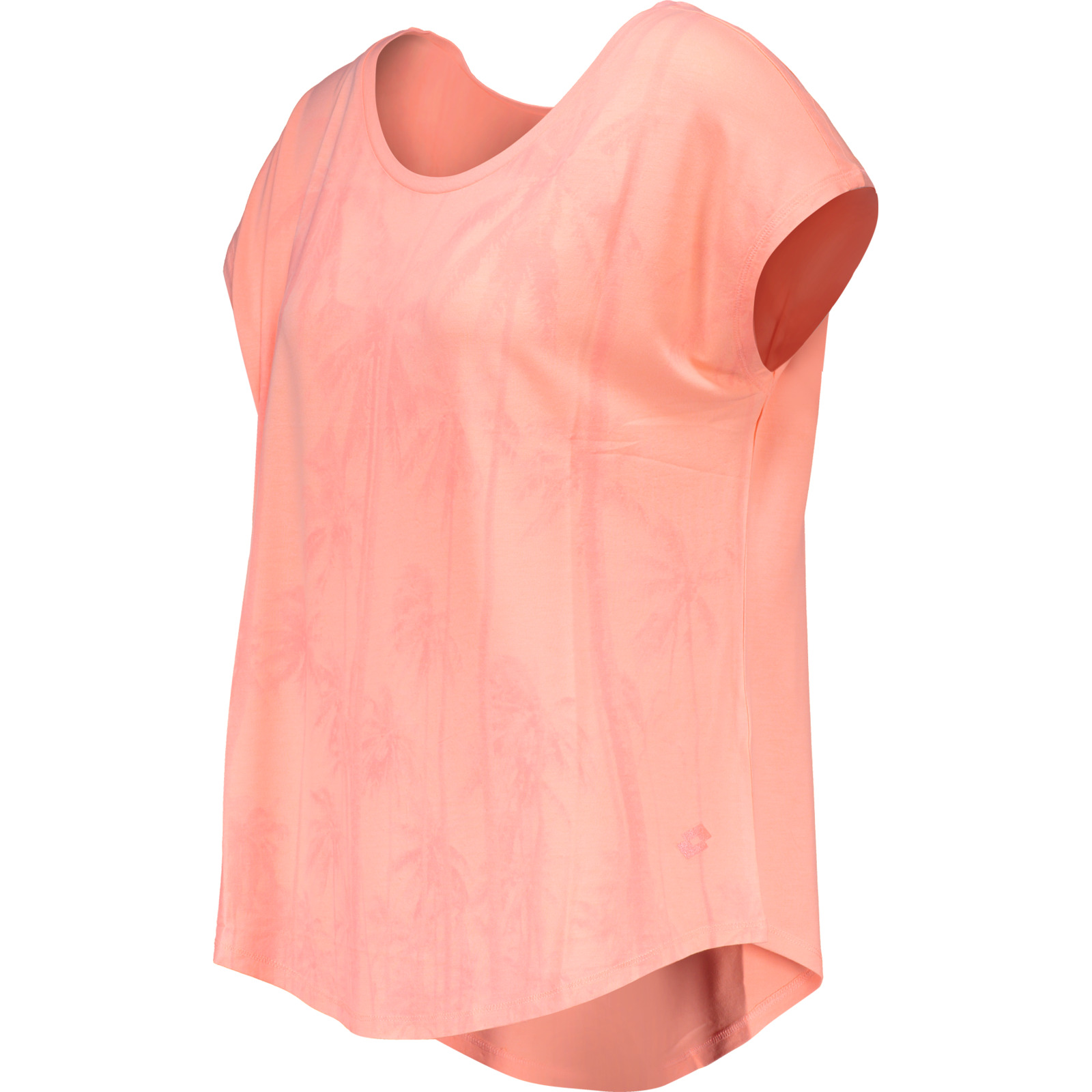 Lotto Damen-T-Shirt Palm II Tee S, rosa