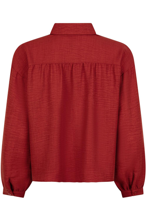 Ydence rode dames blouse