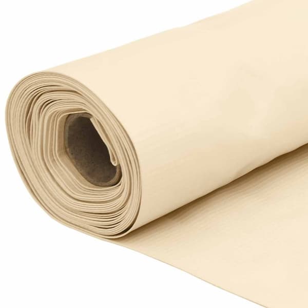 vidaXL Balkongskjerm kremhvit 300x75 cm PVC