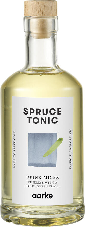 Aarke Kitchenware Drink Mixer - Spruce Tonic Transparent & gul