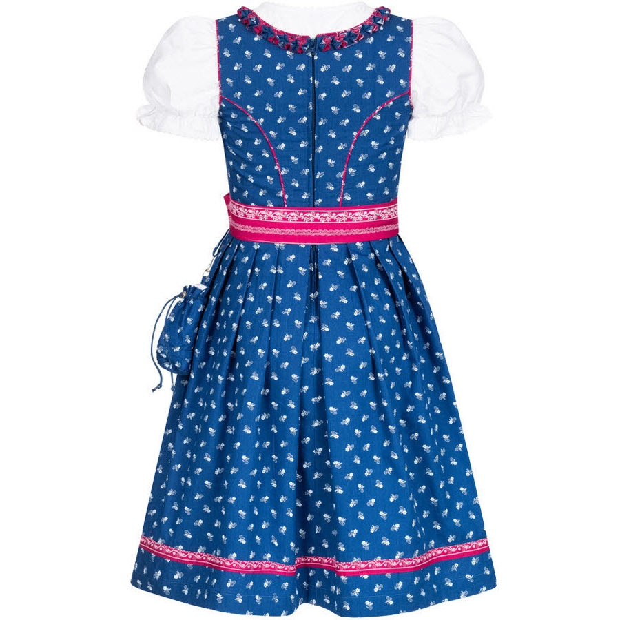 Nübler Kinderdirndl 3-teilig Demi Blau