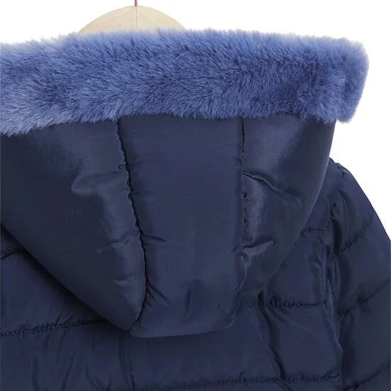 Bleu Ballerine Parka façon doudoune   Blue Bastille        de               Marèse