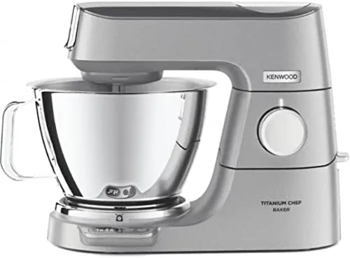 Kenwood Titanium Chef Baker KVC85.004SI - Køkkenmaskine - 1200 W - sølv