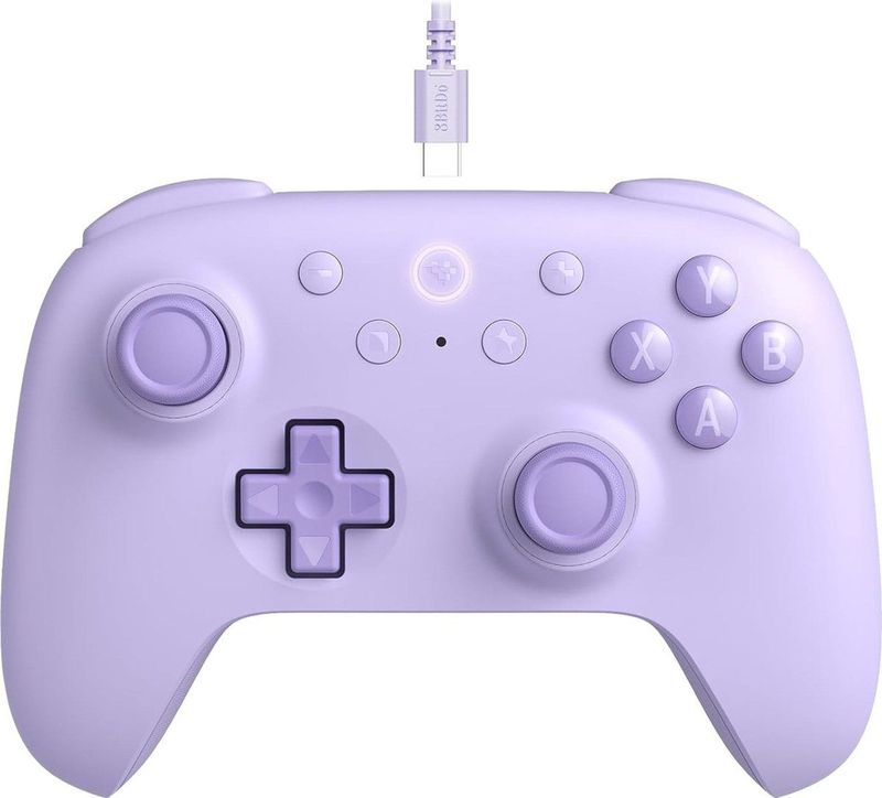8BitDo - Ultimate 2C - Gamepad - Lila - Bedraad