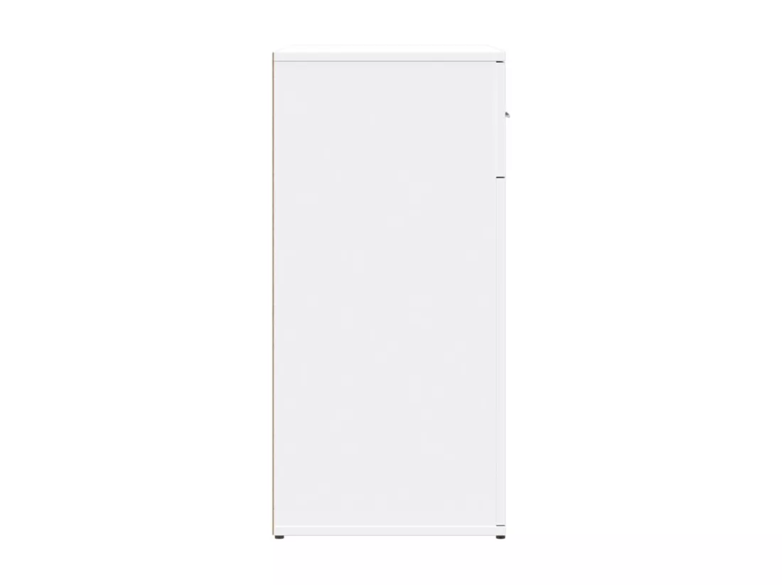 Buffet blanc 79x38x80 cm bois d’ingénierie