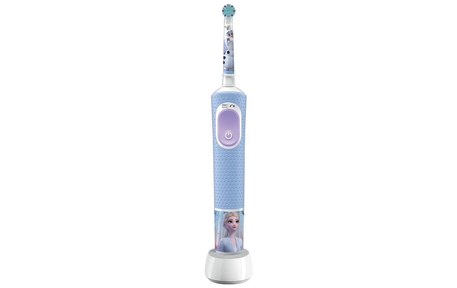 Rotationszahnbürste Vitality Pro 103 Kids FrozenElektrische Zahnbürste mit Reiseetui Disney