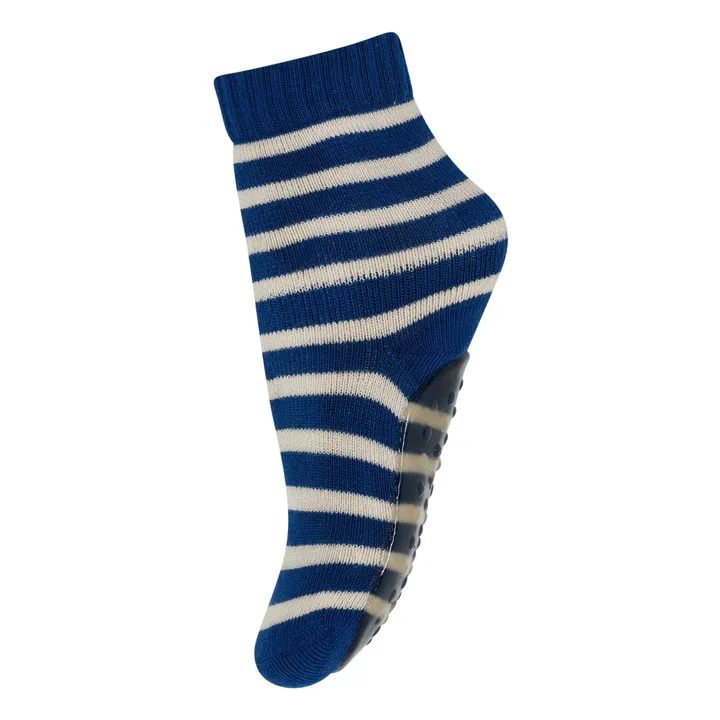 Mp Denmark Chaussettes Eli Antidéranpantes en coton | Bleu marine