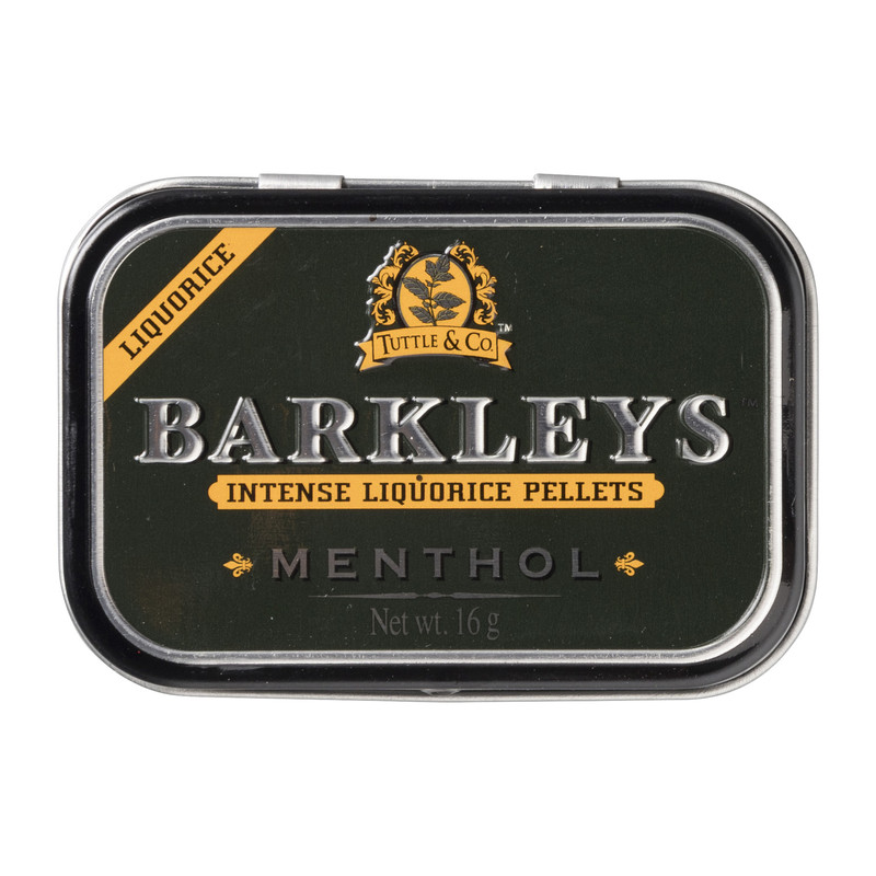 Barkley liquorice - menthol - 16 gram