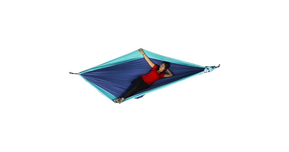 Ticket to the MoonOriginal hangmat Royal Blue / Turquoise  (Blauw/turquoise, TMO3914)