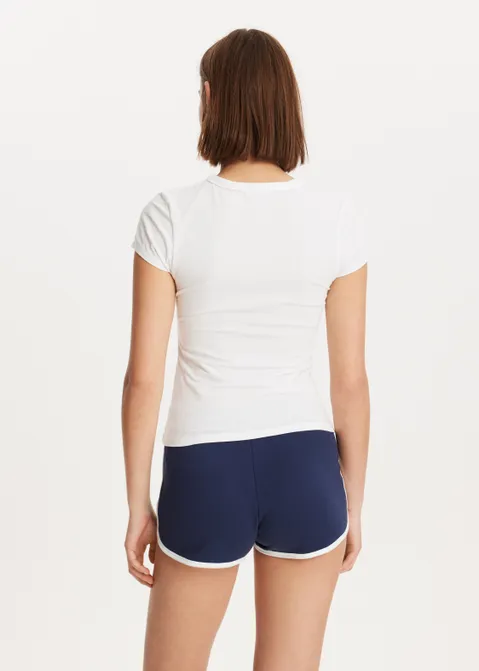 T-shirt zacht wit (WIT)