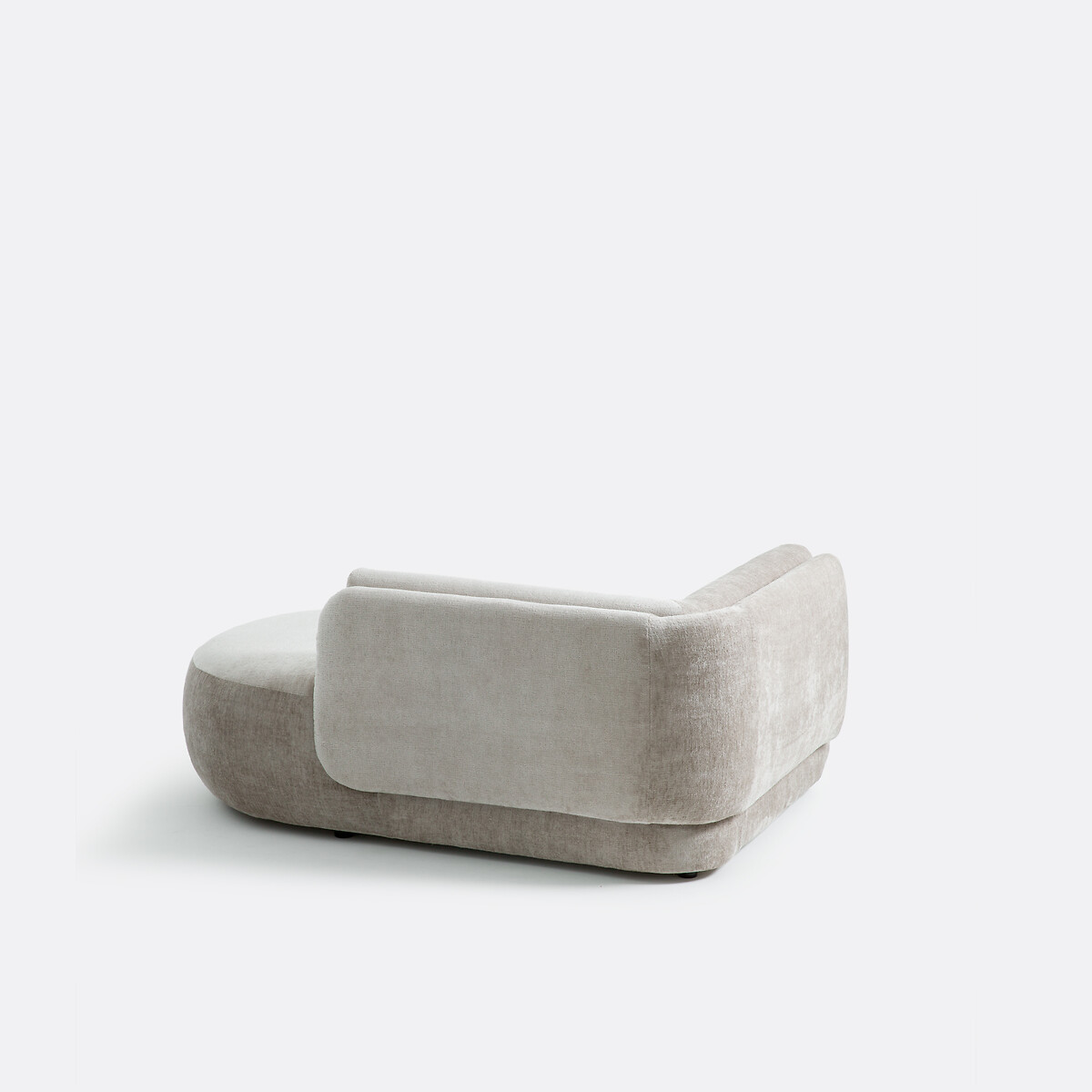 LA REDOUTE INTERIORS<br>Cadeira comprida, lado direito, roda dupla, Meridiano