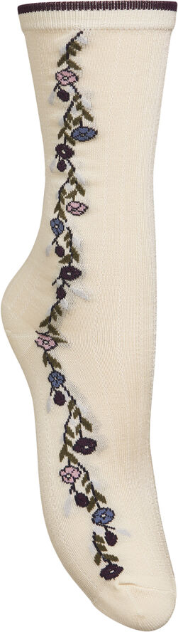 Becksöndergaard Wintery Visca Sock Birch white