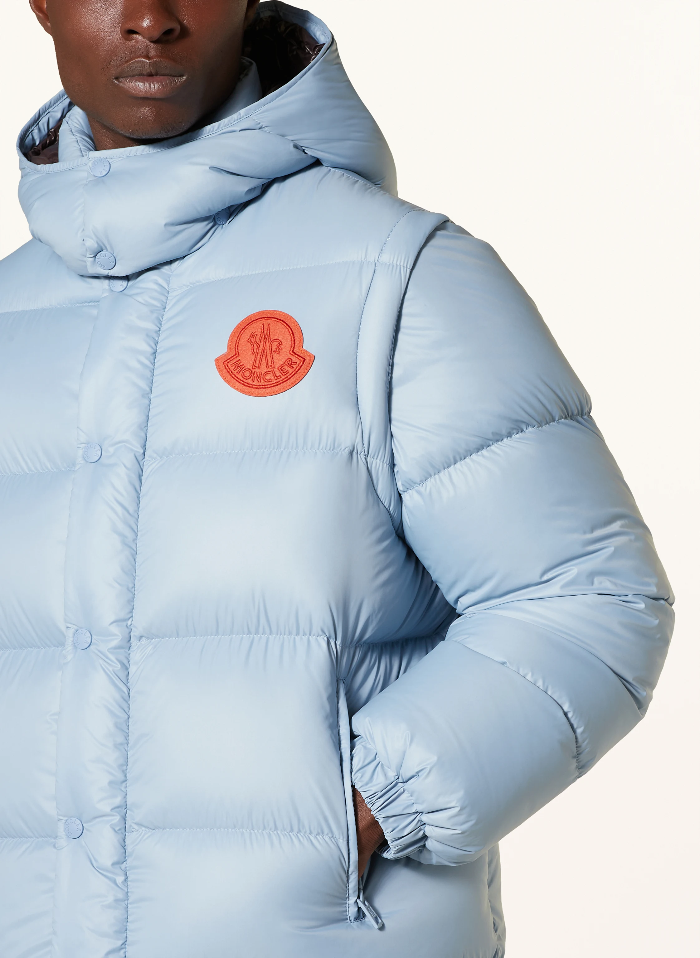 MONCLER Daunenjacke CYCLONE mit abnehmbarer Kapuze