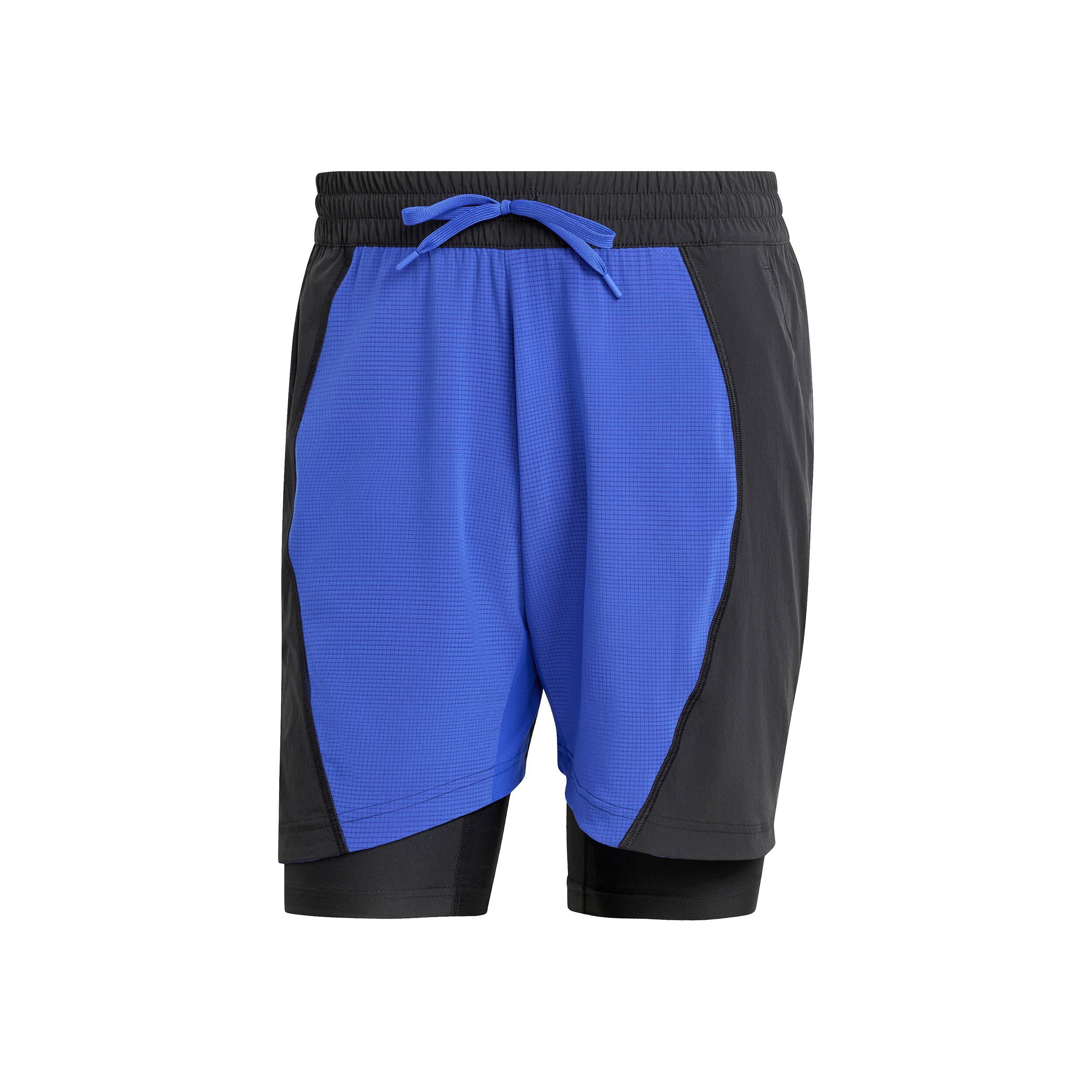 adidas Short & Tight 6in Shorts Hommes - Bleu , Noir