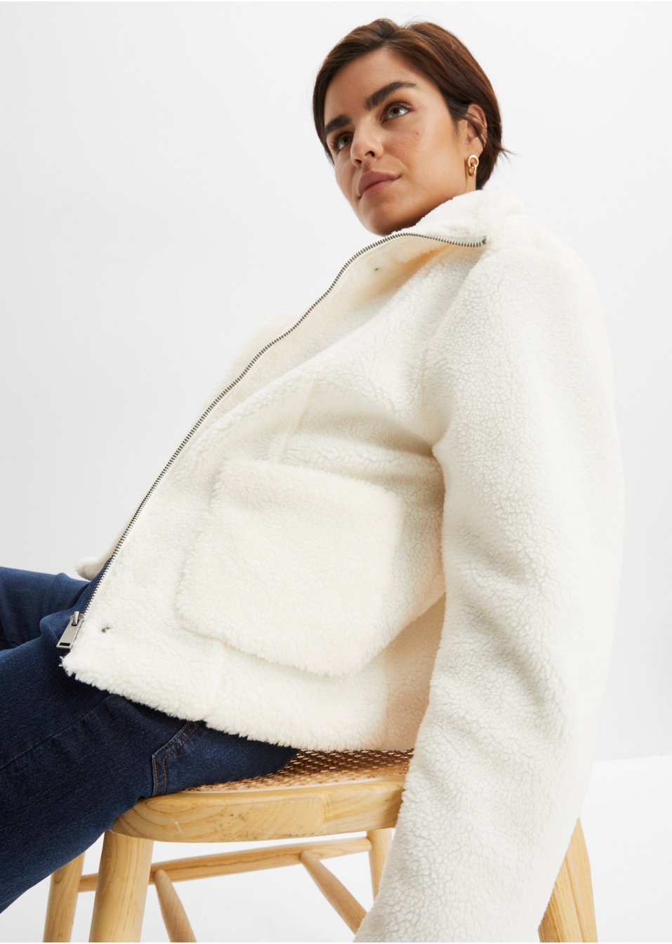 Veste en peluche