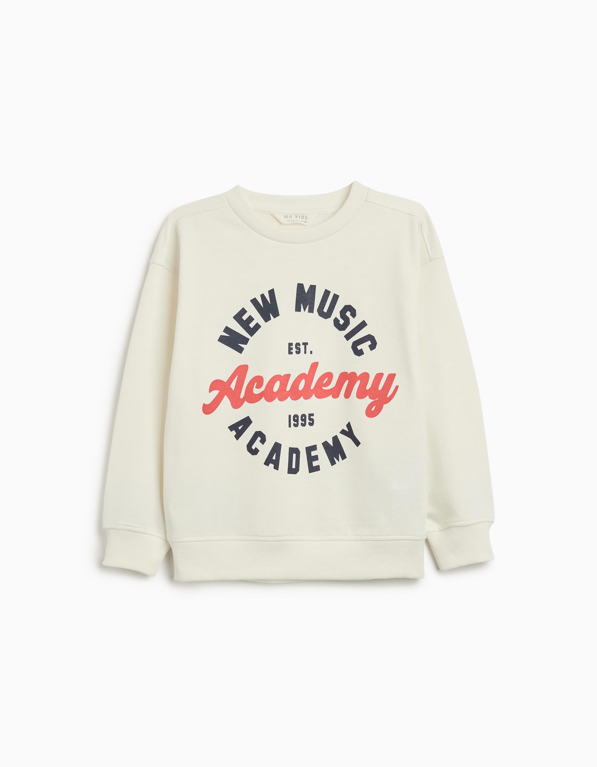 Sweatshirt de Felpa, Menino, Branco