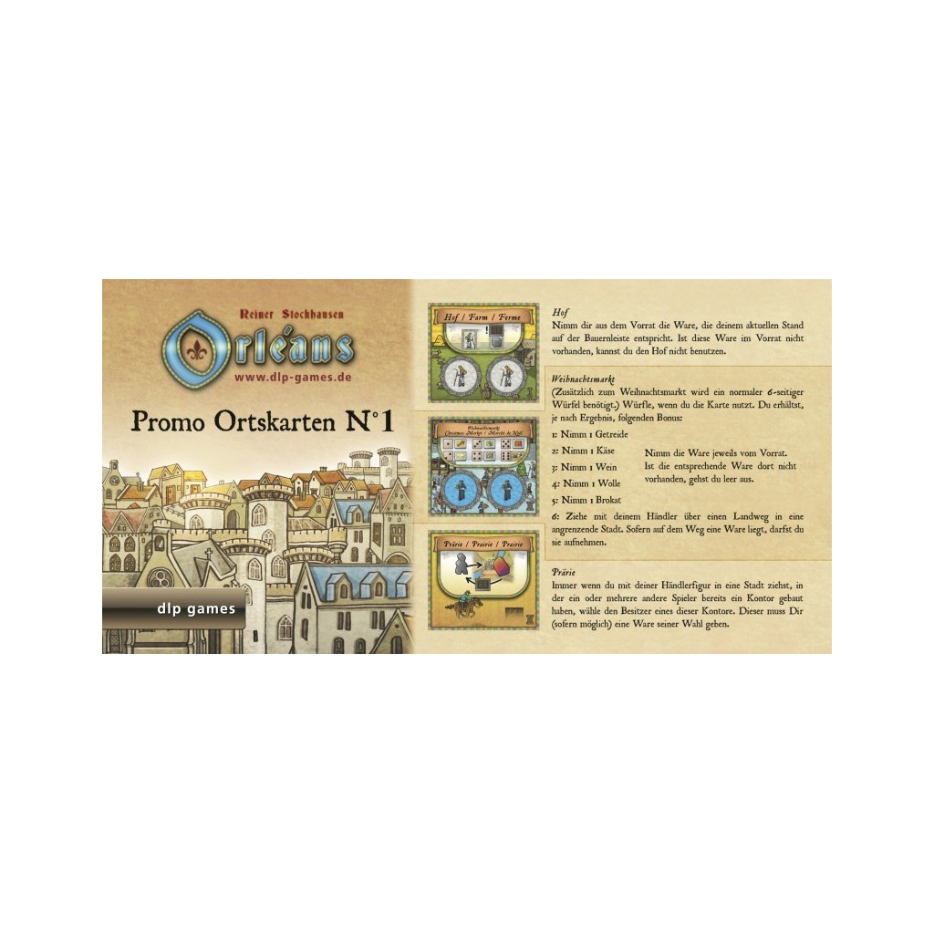 Orléans - Promo Ortskarten Nr. 1