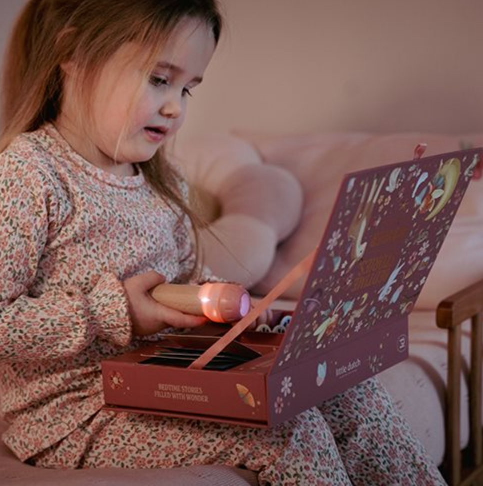 Little Dutch Little Dutch Verhalen projector zaklamp Roze