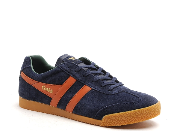 Gola basses homme harrier cma192 bleu