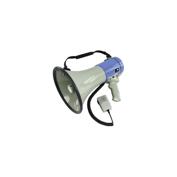 Proftc Megafone 25W C/ Sirene, Pega   Microfone - MP25SFM