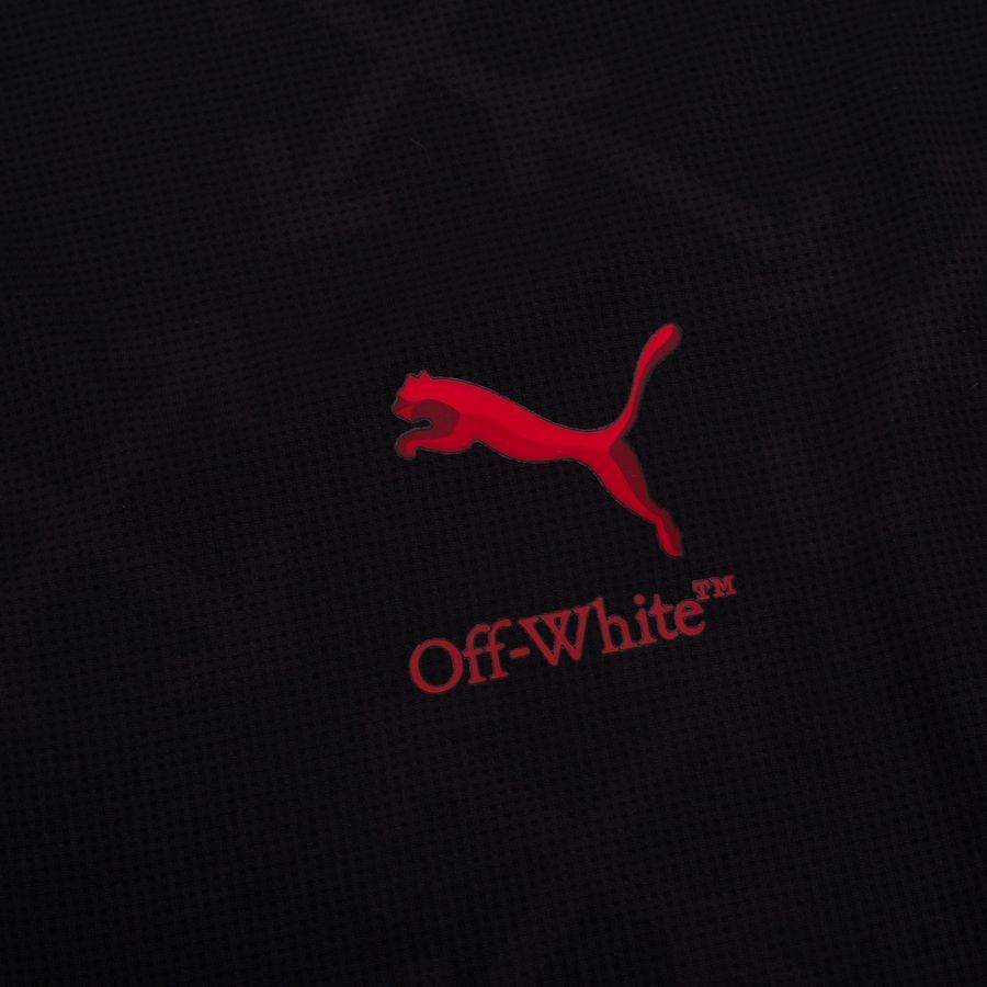 Milan AC X Off-White T-shirt d'Entraînement Avant-Match - Noir/For All Time Red ÉDITION LIMITÉE