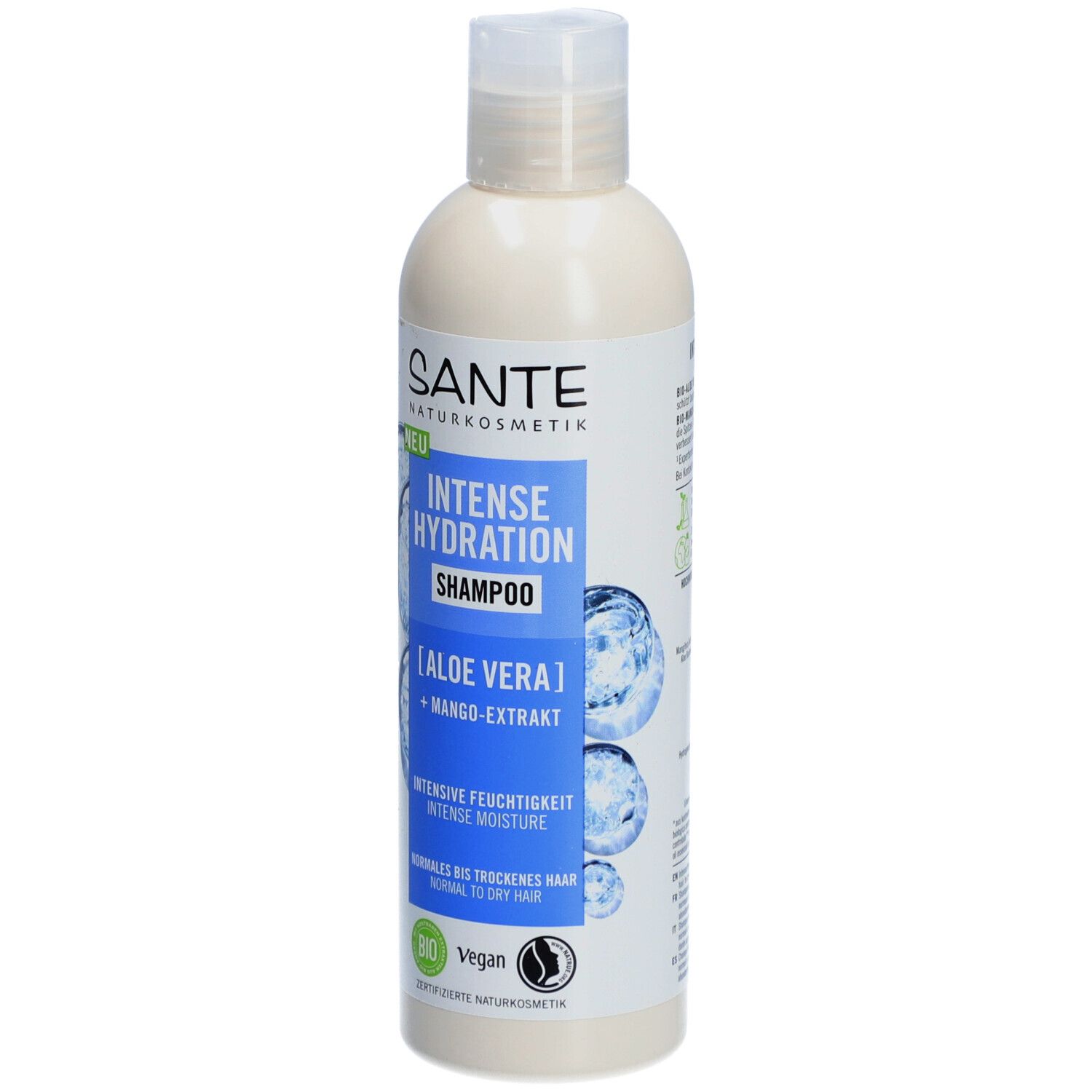 SANTE Naturkosmetik INTENSE HYDRATION SHAMPOO