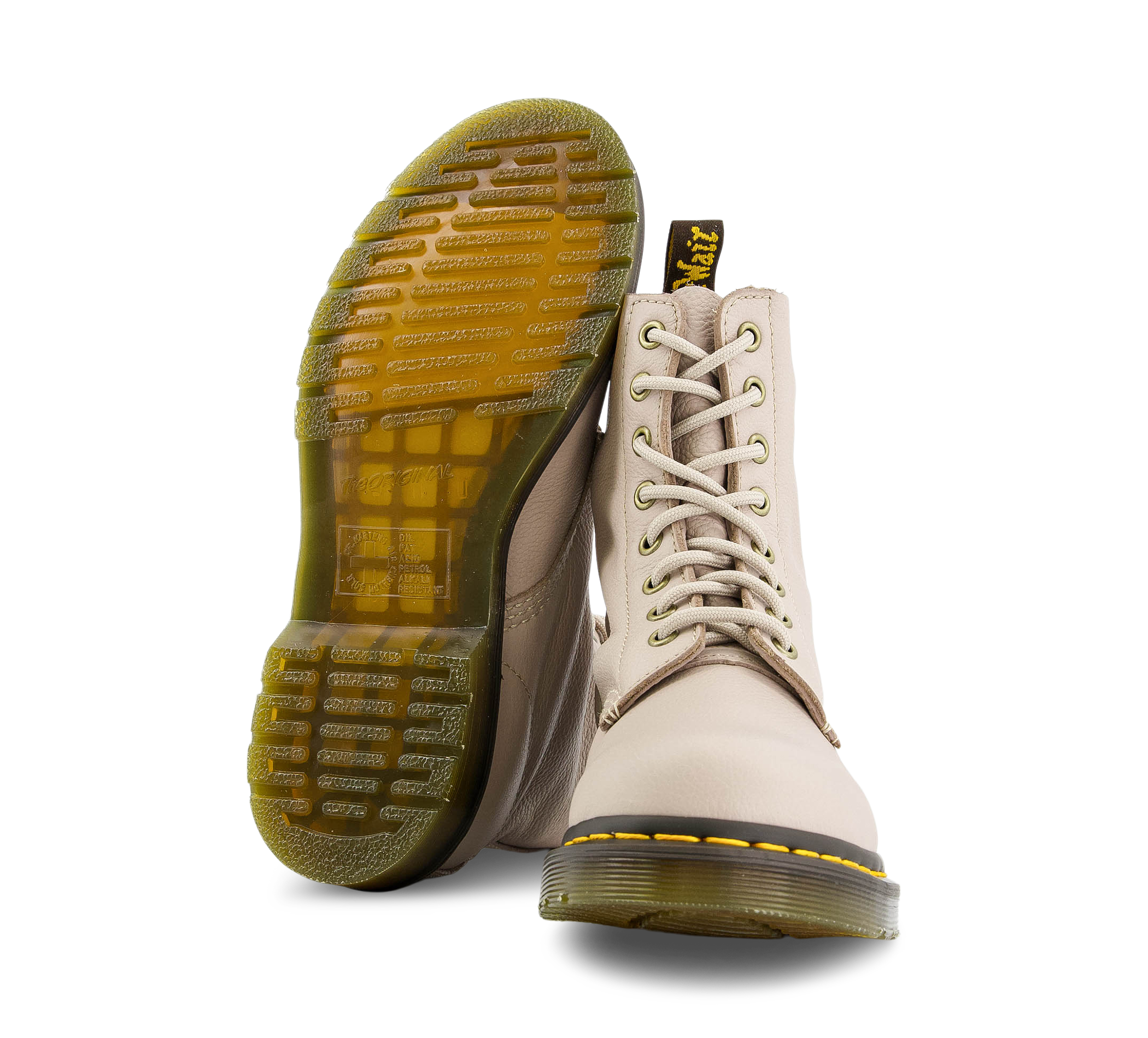 Dr. Martens 1460 Pascal 8 Eye Boot beige/taupegrau