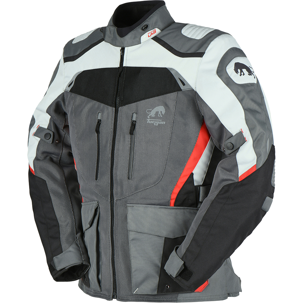 Furygan - Veste Apalaches Vented 2 en 1 Noir / Gris / Rouge