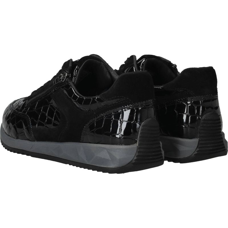 Waldlaufer Janett veterschoen Veterschoenen Zwart Dames