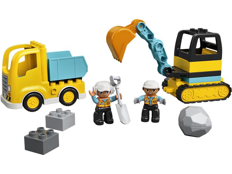 LEGO® DUPLO® Bagger und Laster 10931 Baustellen-Spielzeugset