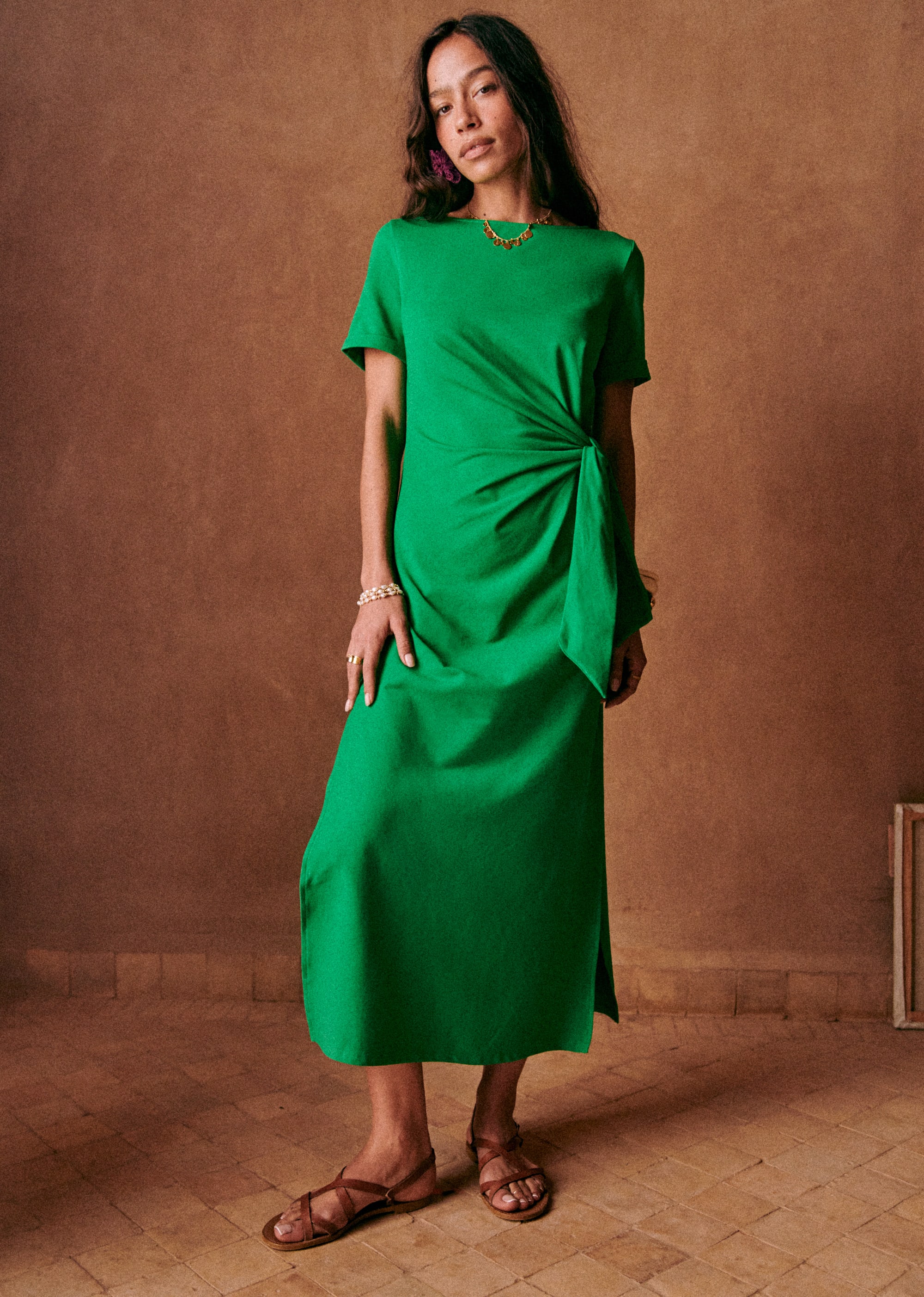 Robe Pippa - Vert Flash - E-SHOP/ROBES 5905144