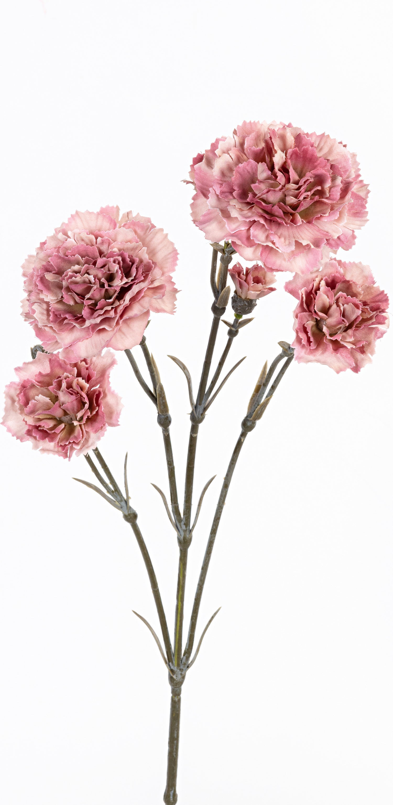 Louis Maes kunstbloem Anjer roze 60 cm