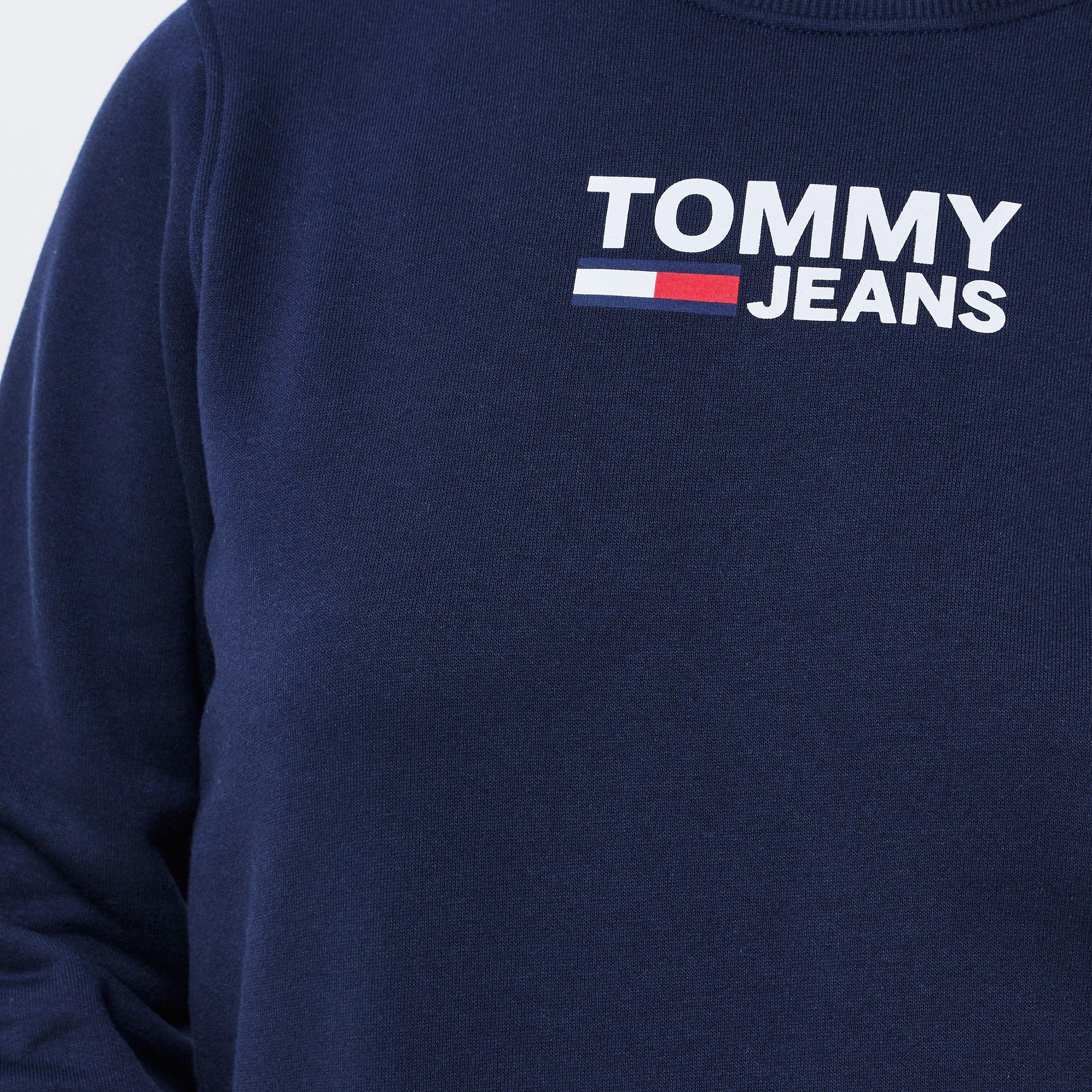 Tommy Jeans Corp Logo Crew Sweatshirt