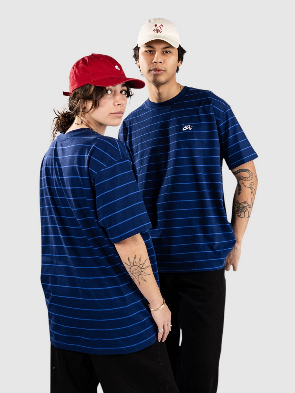 Nike SB M90 Stripe T-Shirt blue void